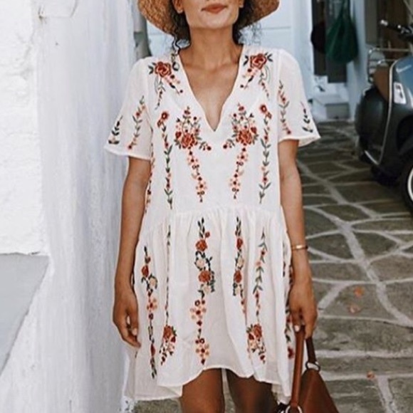 Zara Dresses & Skirts - Zara Embroidered Dress